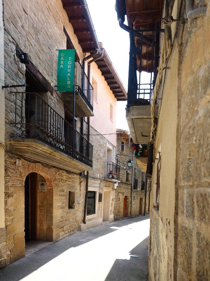 Casa Torralba Pensionat El Frago Eksteriør billede